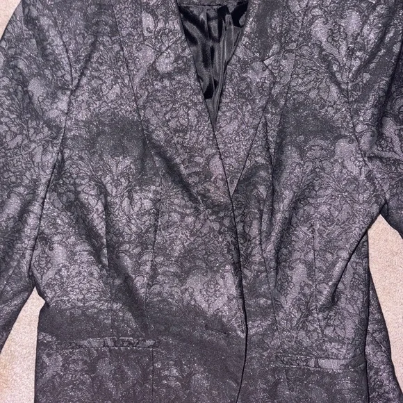 Worthington Women's Shimmering Black Pantsuit - Picture 3 of 6